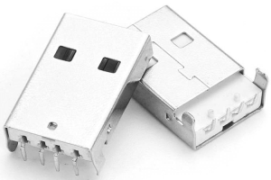 USB Type A -kontakter och pinouts