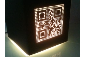 Hur bygger en programmerbar LED QR -kod?