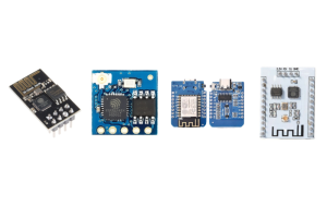 En nybörjarguide till ESP-01, ESP-05, ESP-12 och ESP-201-moduler och testbrädor