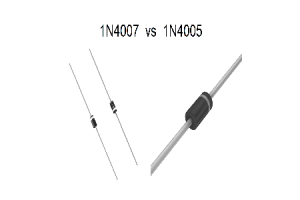 1N4005 vs 1N4007: En diodjämförelse