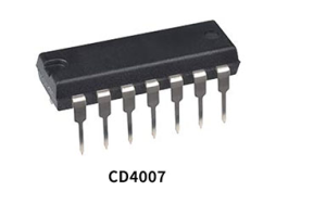 CD4007 CMOS-inverterare: pinout, datablad och 14-soic-paketöversikt