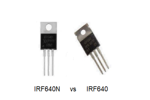 IRF640 mot IRF640N: Ekvivalenter, specifikationer och datablad