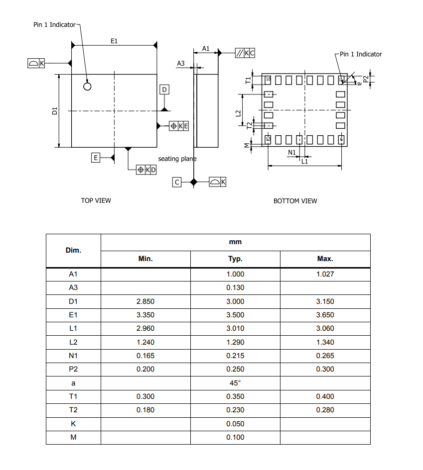 LSM9DS1TR Package