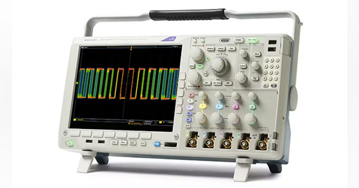 Oscilloscope with Built-in Function Generator