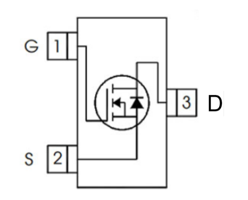 IRLML2502 Pinout