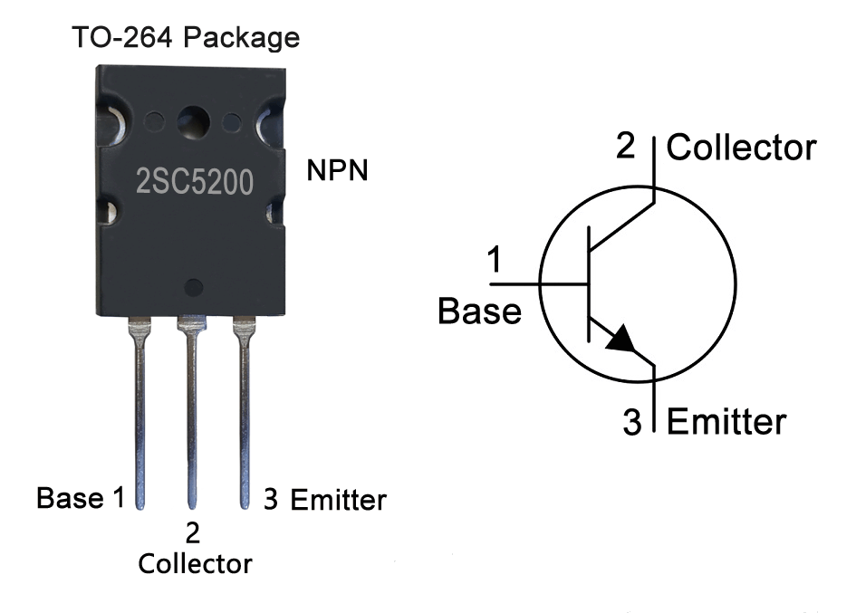 2SC5200 Transistor Pinout