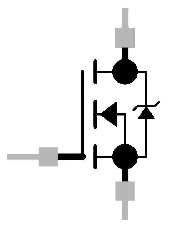 IRF540N Symbol